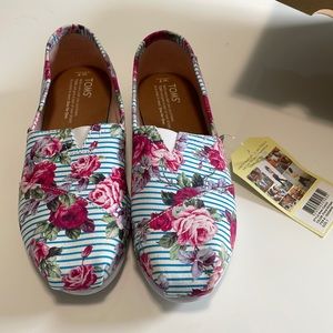 TOMS Floral Stripes